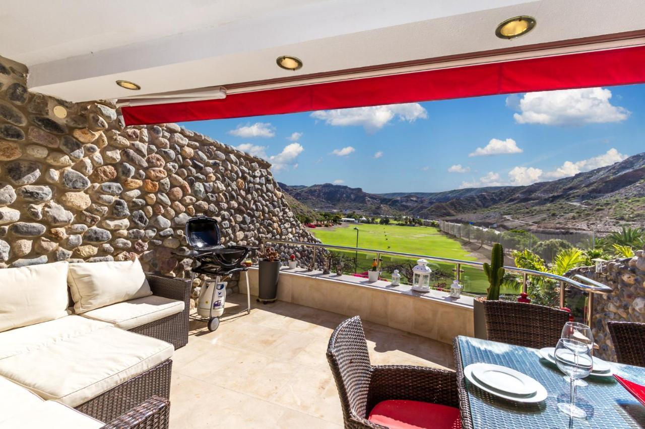 Casa Holmston, Duplex Villa With Hot Tub In Anfi Tauro Topaz Mogán Esterno foto